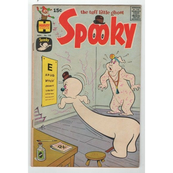 Comic Book Harvey Comics The Tuff Little Ghost Spooky Nov #120 Vintage - Picture 1 of 8